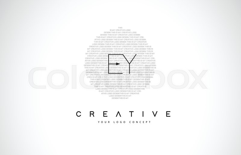 800x515 Ey E Y Logo Design With Black And Stock Vector Colourbox