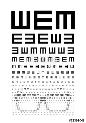 350x500 Eye Chart Stock Image And Royalty Free Vector On Fotolia