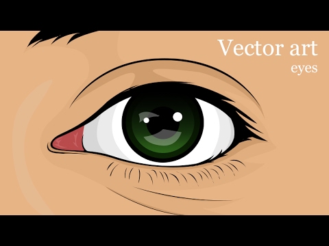 How To Draw A Simple Vector Eye 480x360 How To Draw A Simple Vector Eye