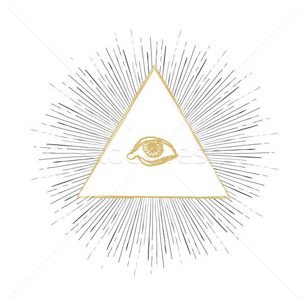 All Seeing Eye Illustration Vector Illustration Pavel Bolotov 600x600 All Seeing Eye Illustration Vector Illustration Pavel Bolotov
