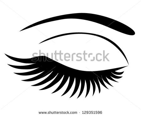 450x371 Long Eyelashes Stock Vectors Vector Clip Art Shutterstock