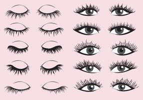 286x200 Eyelashes Free Vector Art