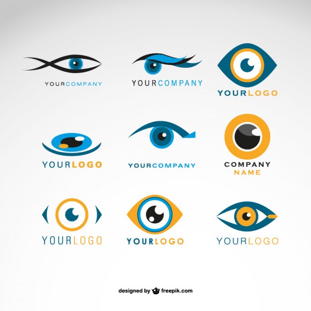 626x626 Eyes Logos Vector Free Download