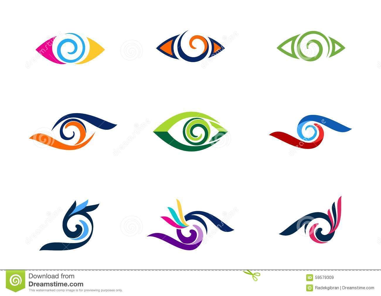 1300x1010 Photo About Eye Vision Logo, Collection Swirl Eyes Logos, Circle