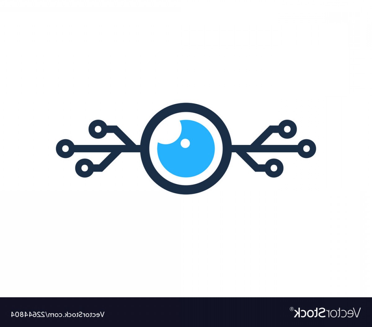1200x1056 Tech Eye Logo Icon Design Vector Newwaysys