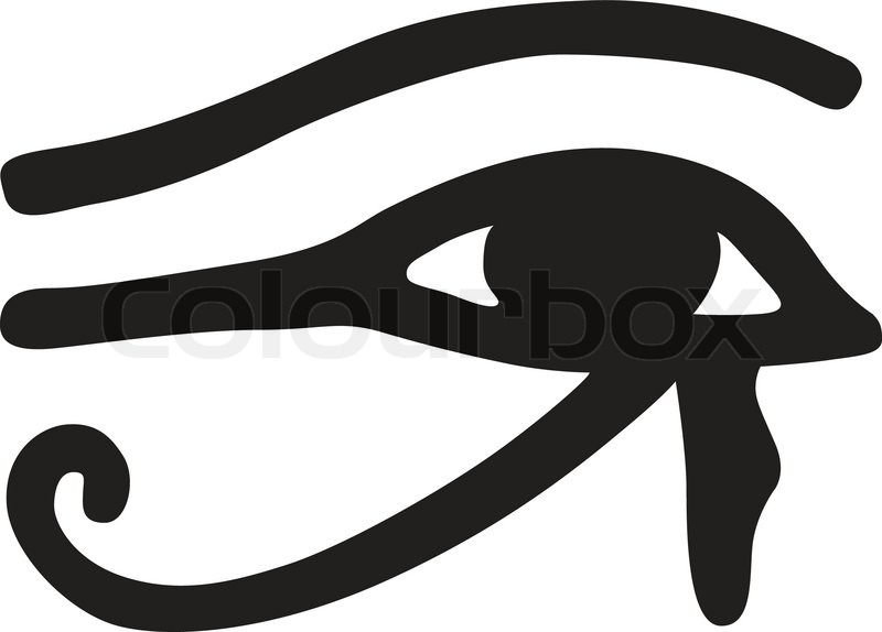 800x574 Illustration Of The Eye Of Horus Stock Vector Colourbox