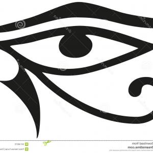 300x300 Photostock Vector Egyptian Eye Of Horus Symbol Vector Illustration