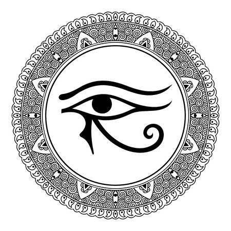 450x450 Stock Vector Eye Of Horus, Egyptian Eye Tattoos, Horus Tattoo