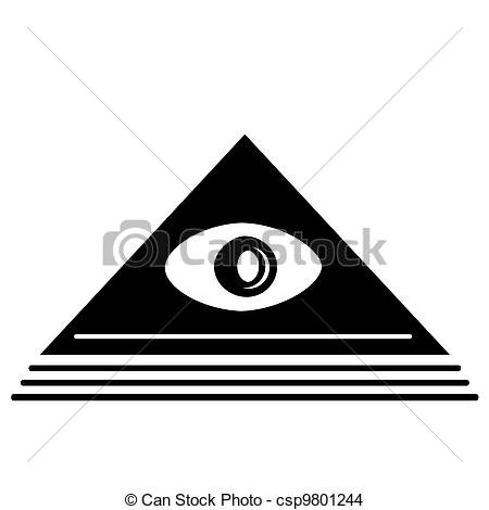 Eye Providence Clip Art Vector 450x470 Eye Providence Clip Art Vector