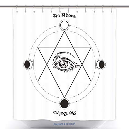 Vanfan Durable Shower Curtains Hand Drawn Medieval 425x425 Vanfan Durable Shower Curtains Hand Drawn Medieval