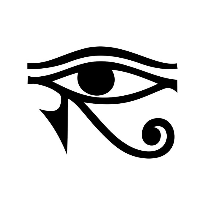 690x690 Eye Of Ra Horus Egyptian God Graphics Design