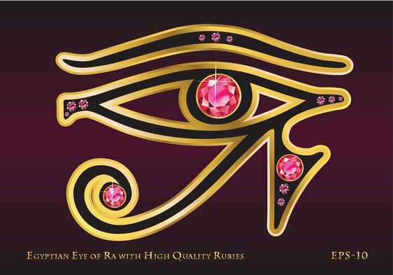 562x393 Eye Of Ra Ruby Vector