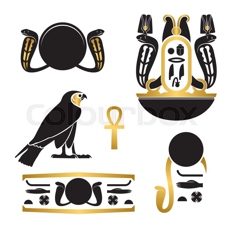 800x800 Set Of Ancient Egypt Silhouettes