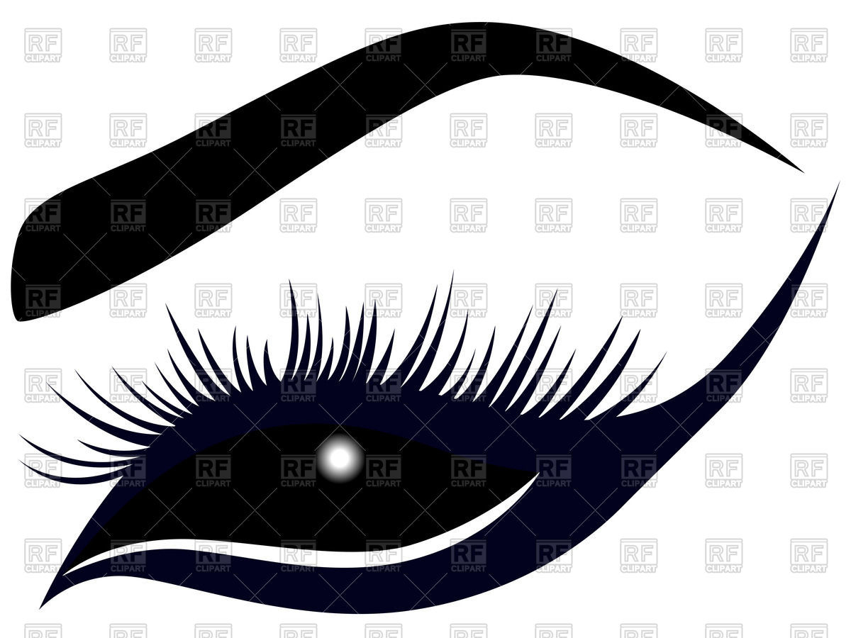 1200x900 Silhouette Of Female Eye Vector Image Of People Natareal