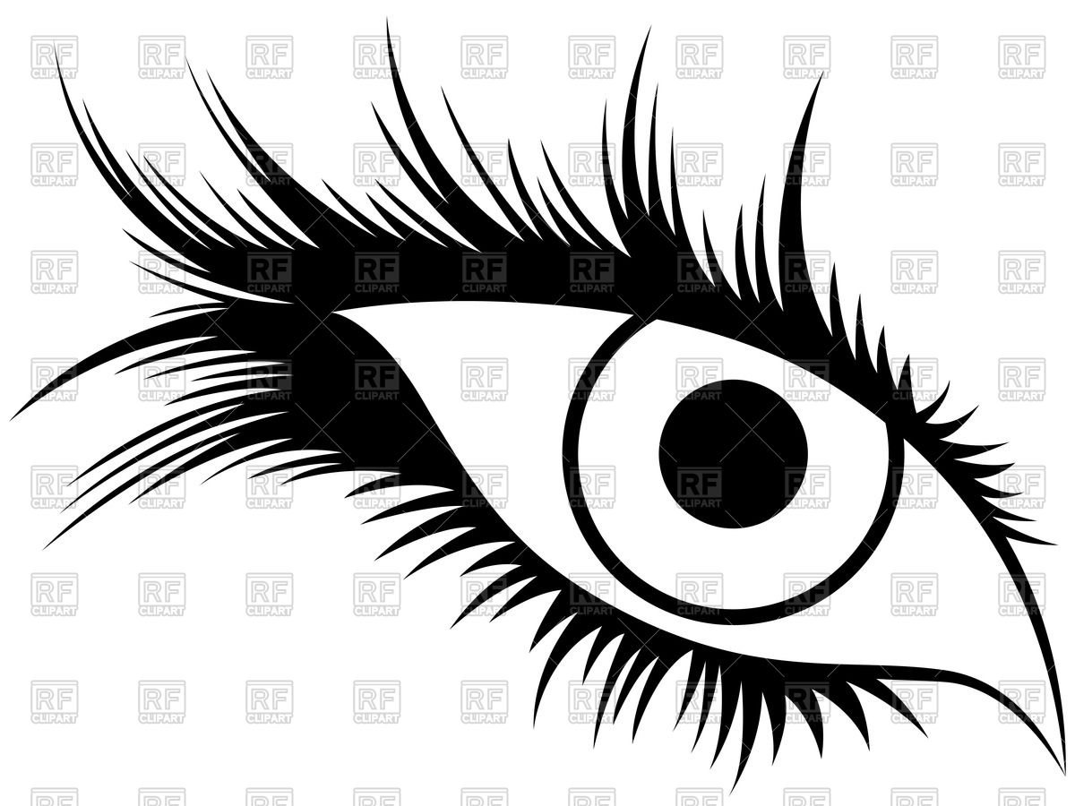 Eye Silhouette Vector at Vectorified.com | Collection of Eye Silhouette ...