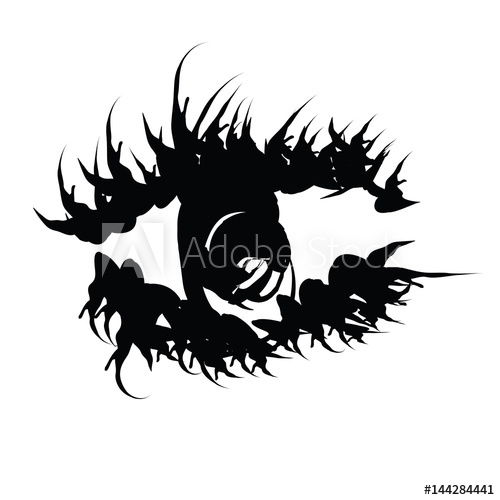 500x500 Sorrow Eye Silhouette