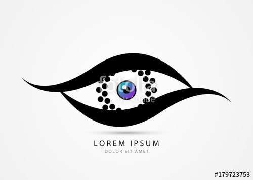 500x357 Eye Symbol Security Camera Concept Vector Illustration Stock