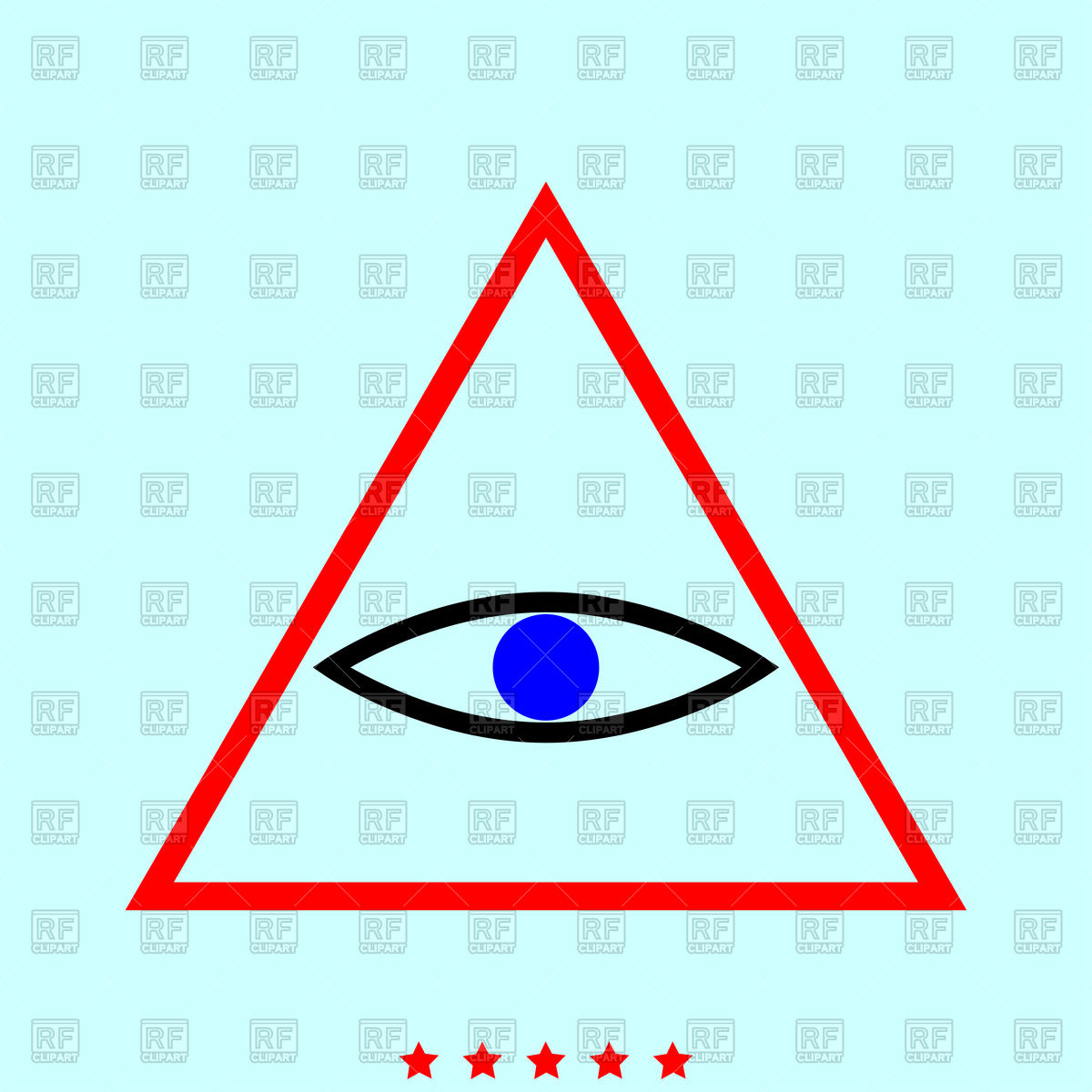 1200x1200 All Seeing Eye Symbol Icon Vector Image Of Icons And Emblems