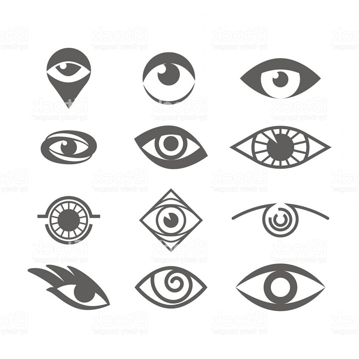 1228x1228 Vector Black And White Eye Soidergi