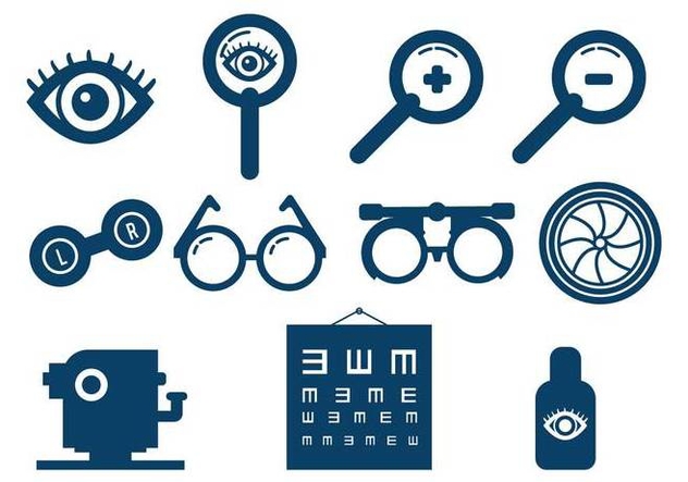 632x443 Eye Test Vector Set Free Vector Download Cannypic