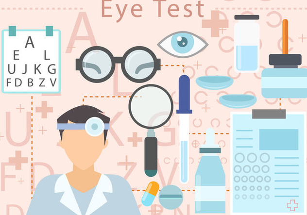 632x443 Eye Test Vector Free Vector Download Cannypic