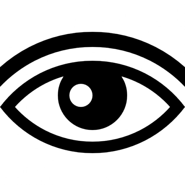 626x626 Eye Vector Icon