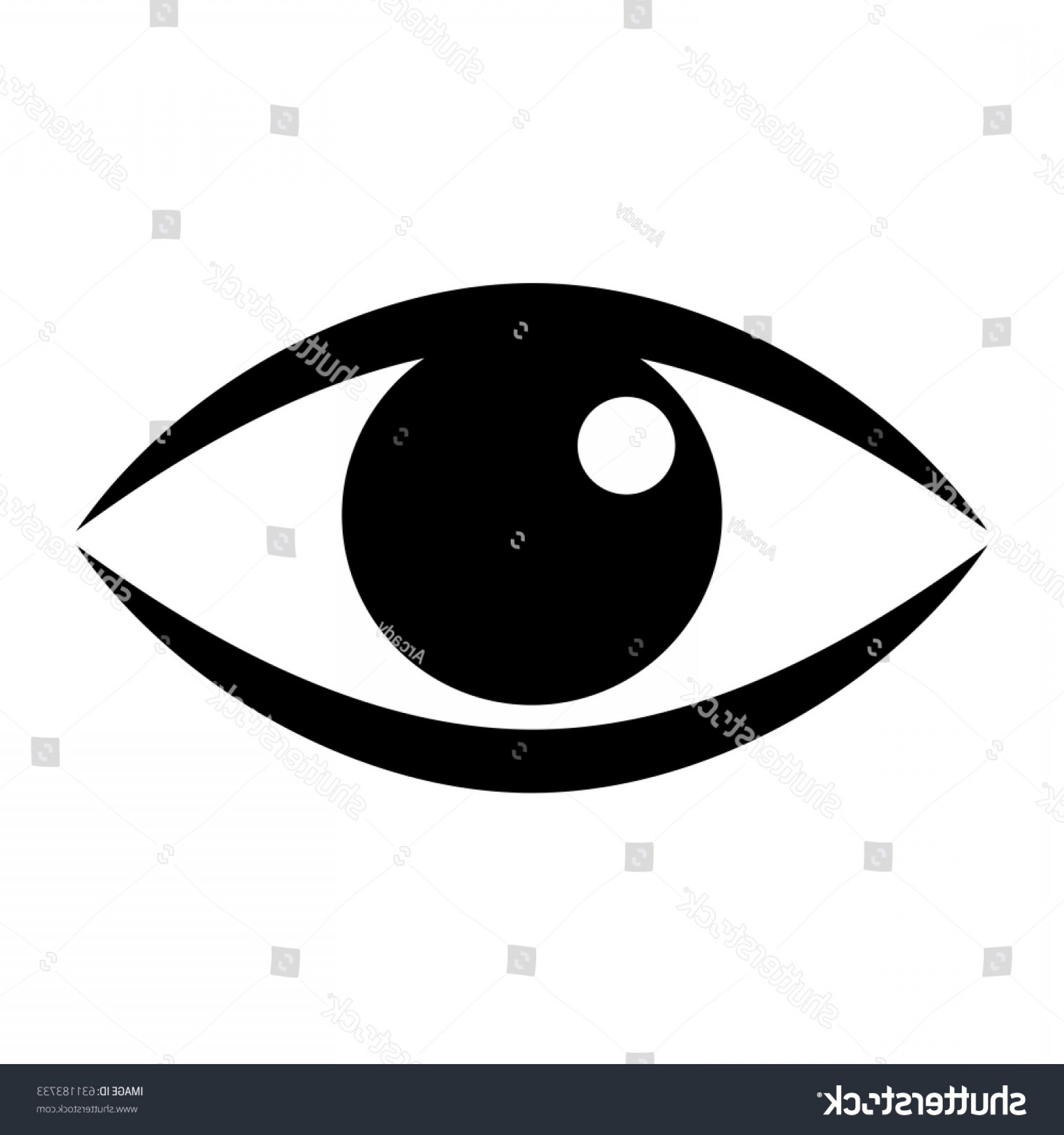 1800x1920 Human Eye Vector Icon On White Createmepink