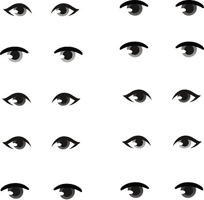 418x411 Human Eye Vector Stock Vectors