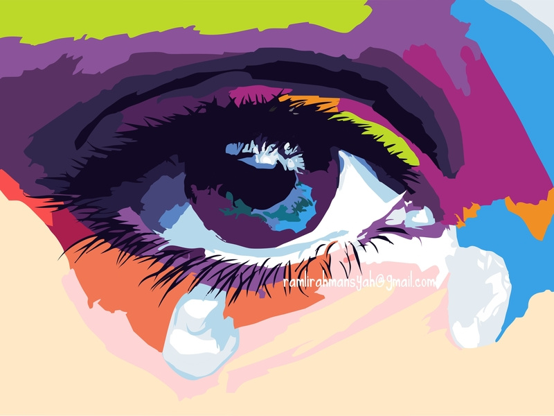 800x600 Eyes Vector Pop Art
