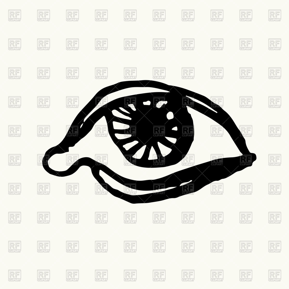1200x1200 Hand Drawn Eye Vector Image Of People Pashabo