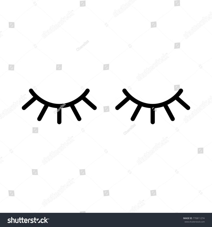 736x785 Vector Eye Vector Eyelashes Closed Eyes Vector Icon Cute Design