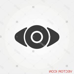 300x300 Eye Vector Icon Vector Best Flat Icon Logo Illustration Vector
