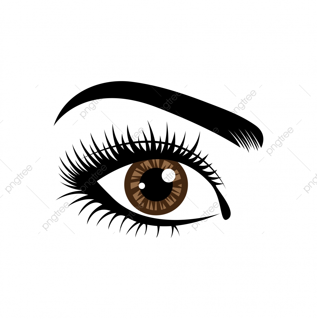 1200x1208 Eyelashes Logo Design Vector, Eyelash, Eyebrow, Eye Png And Vector