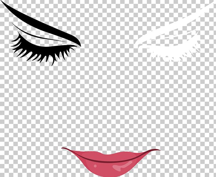 728x597 Woman With Eyes Closed Eyebrow Png, Clipart, Cartoon Character
