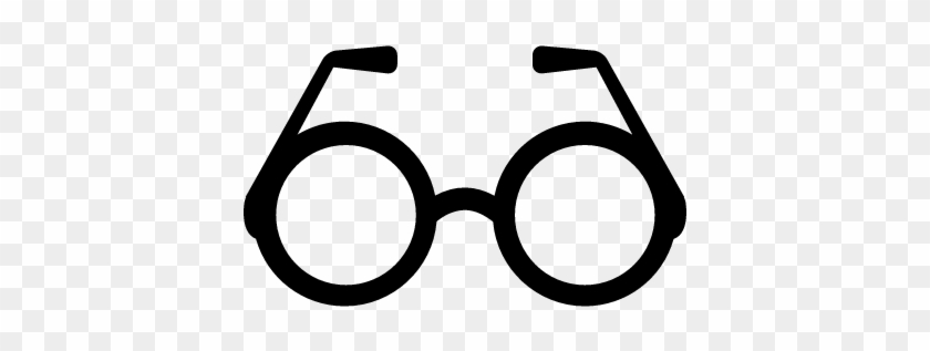 840x317 Round Eyeglasses Vector