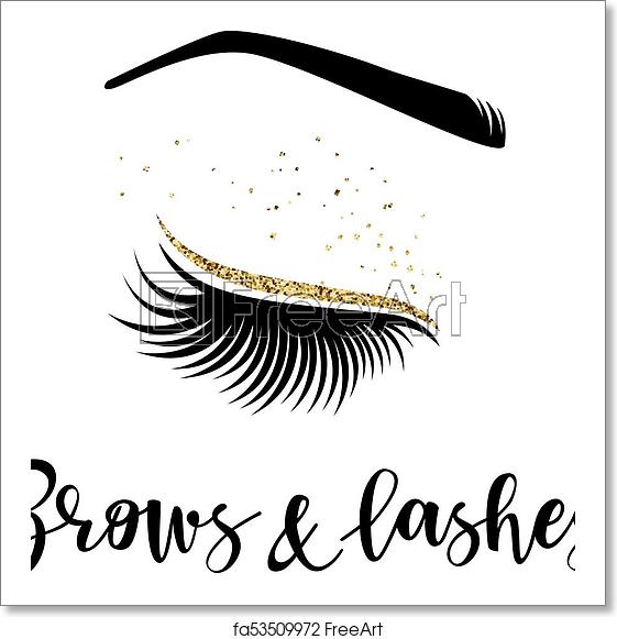 Free Art Print Of Brows And Lashes Logo Brows And Lashes Logo 561x581 Free Art Print Of Brows And Lashes Logo Brows And Lashes Logo
