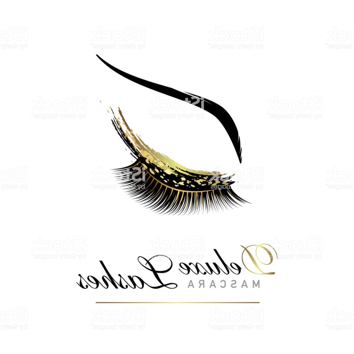Luxury Eye Lashes Glamour Emblem Vector Illustration For Makeup 1228x1228 Luxury Eye Lashes Glamour Emblem Vector Illustration For Makeup