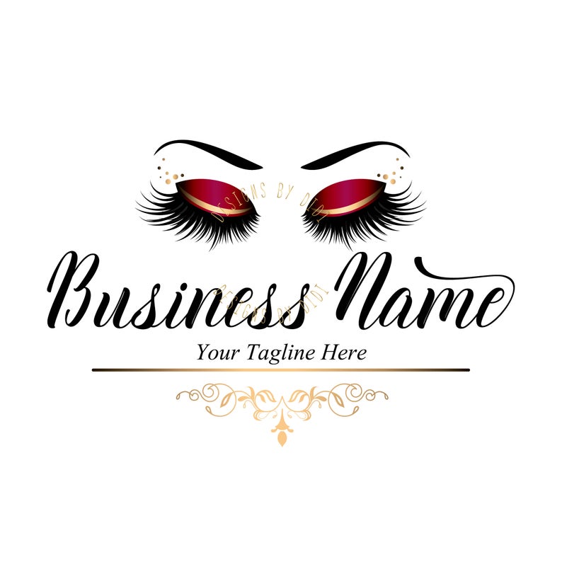 Custom Logo Red Gold Lashes Logo Magenta Eyelash Logo Etsy 794x794 Custom Logo Red Gold Lashes Logo Magenta Eyelash Logo Etsy