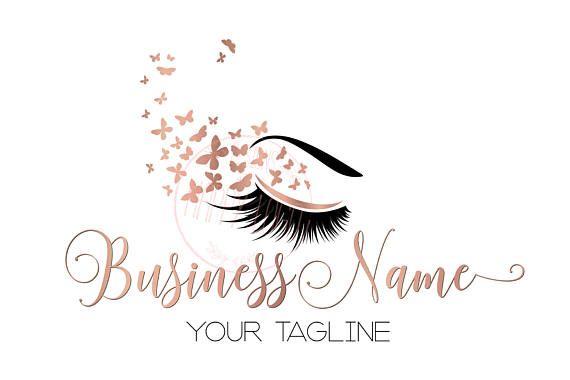 Digital Custom Logo Design Lash With Butterfly Logo, Lashes 570x380 Digital Custom Logo Design Lash With Butterfly Logo, Lashes