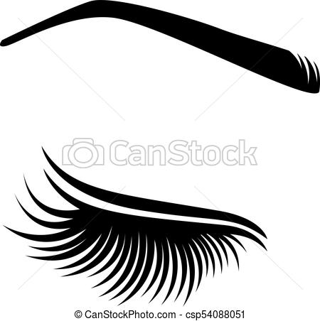 Eyelash Extension Logo Vector Illustration Of Lashes 450x452 Eyelash Extension Logo Vector Illustration Of Lashes