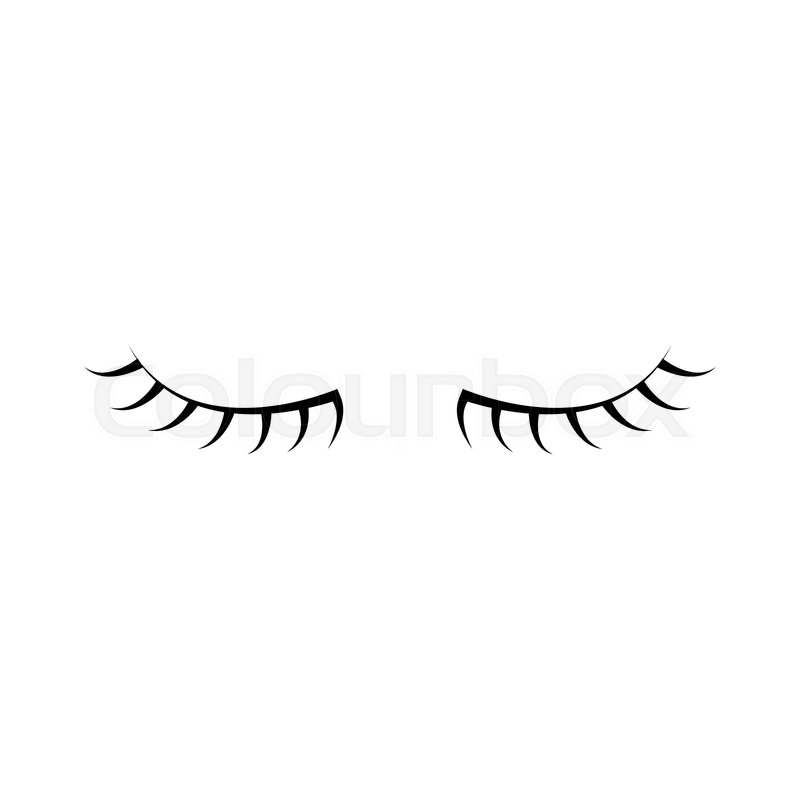 Download Eyelash Vector at Vectorified.com | Collection of Eyelash Vector free for personal use