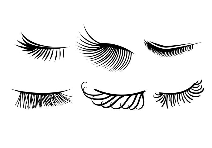 Eyelashes Clipart Set 700x490 Eyelashes Clipart Set