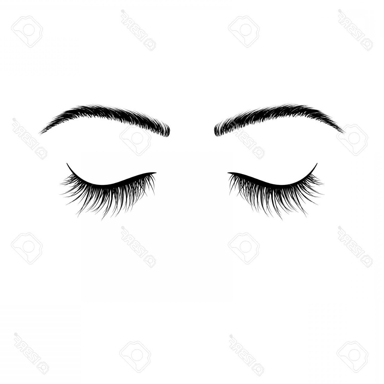 Fake Eyelashes Vector Cultracing 1560x1560 Fake Eyelashes Vector Cultracing