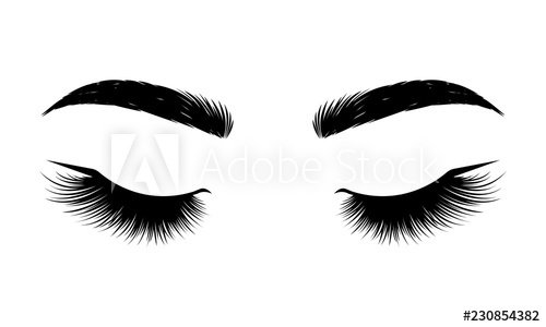 Eyelash Vector At Vectorified.com 