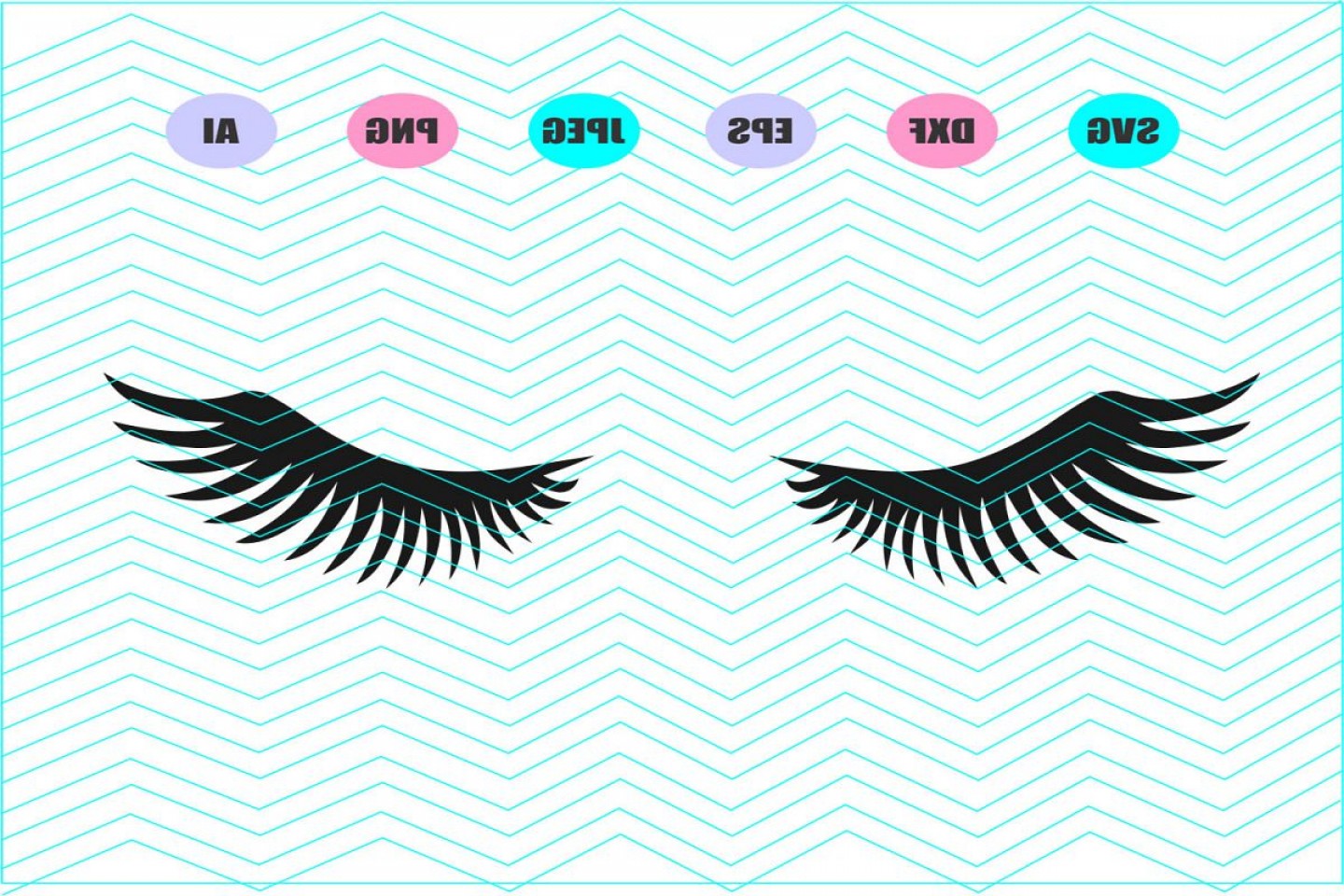 Eye Lashes Dxf Png Cut Vector Handandbeak 1440x960 Eye Lashes Dxf Png Cut Vector Handandbeak