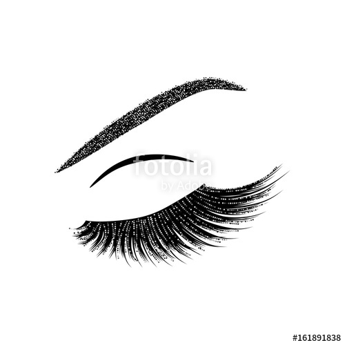 500x500 Lashes Vector Illustration Stock Image And Royalty Free Vector