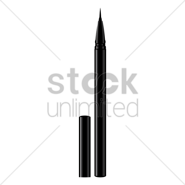 600x600 Eyeliner Vector Image