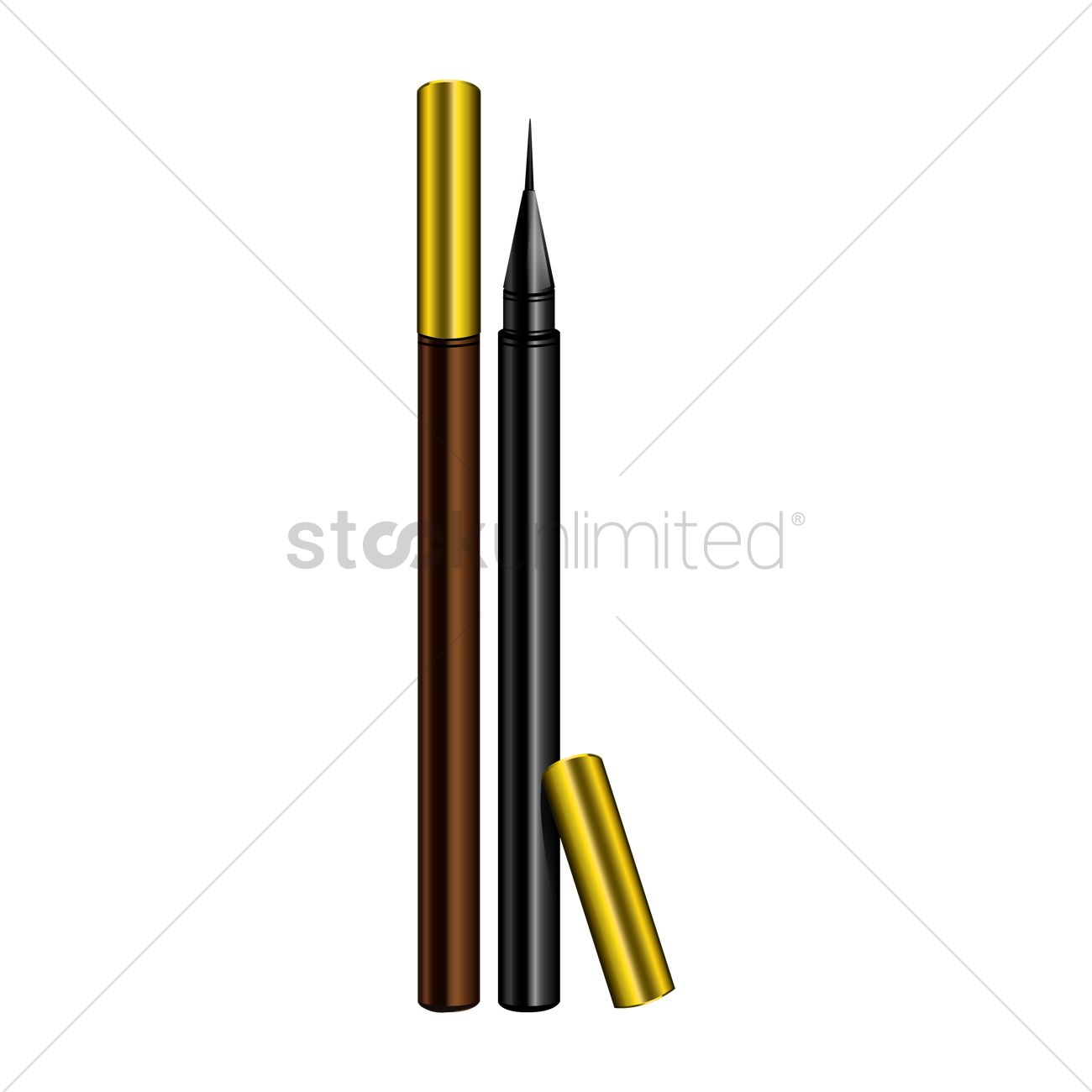 1300x1300 Eyeliner Vector Image