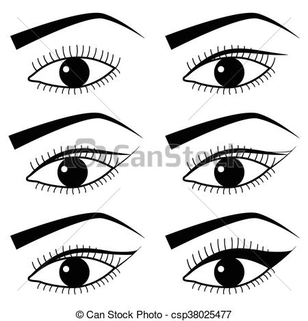 450x470 Eye Make Up With Use Of Eyeliner In Asian Style Tutorial Method