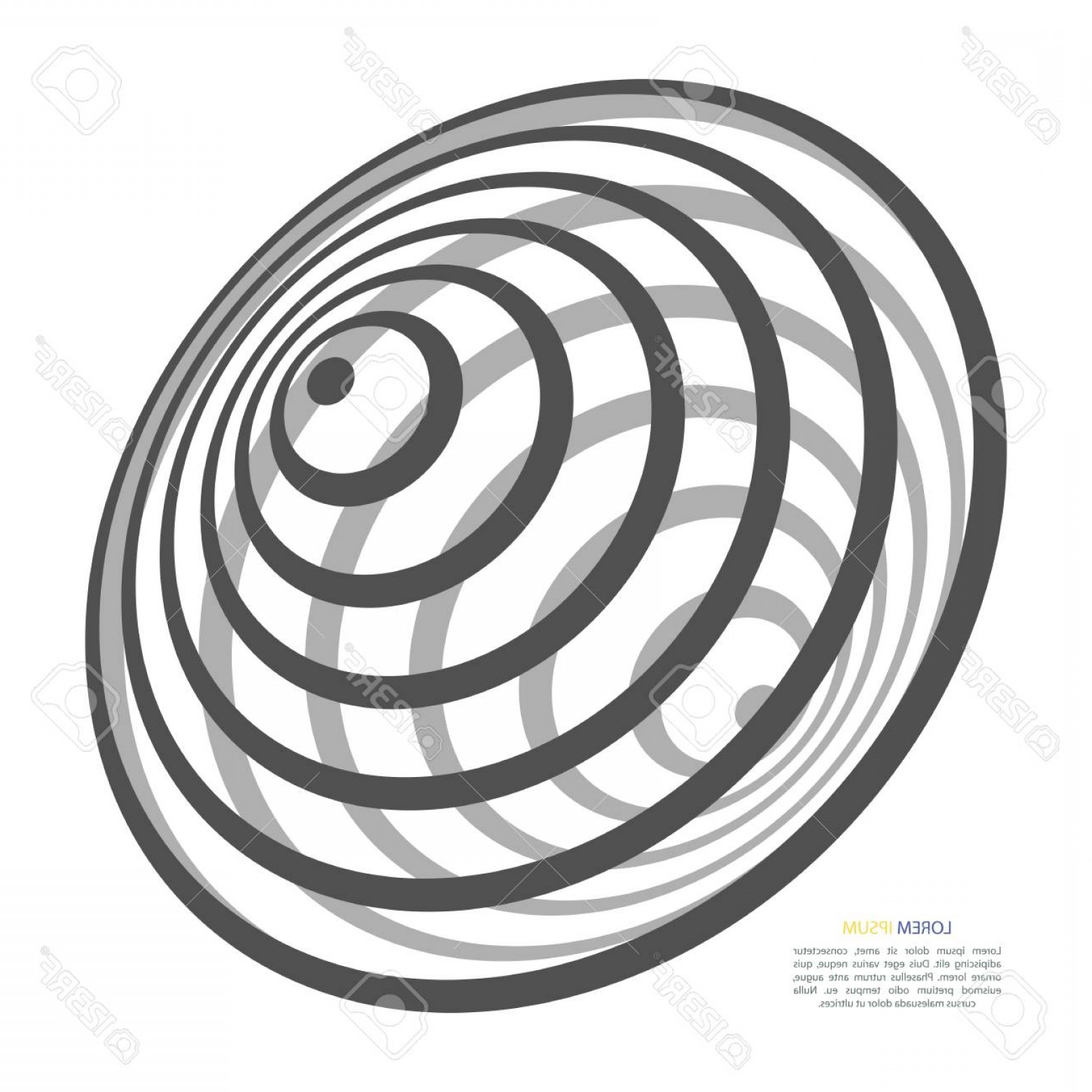 1560x1560 Photostock Vector Abstract Background Of Circles In The Form